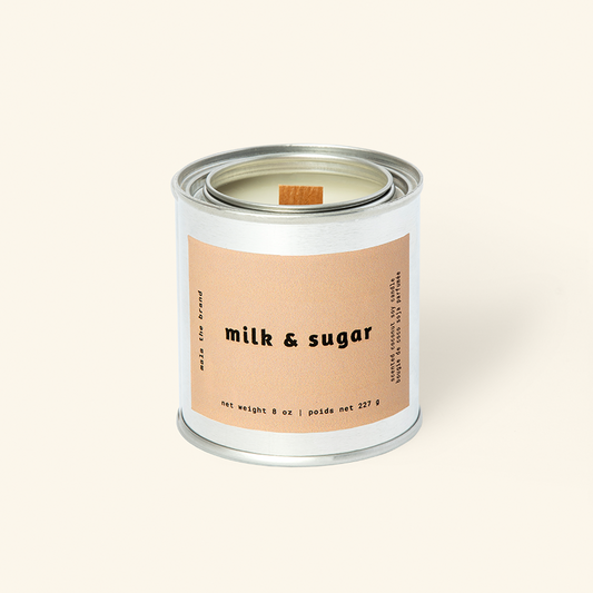 mala milk and sugar candle