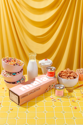 Cereal Mini Candle Gift Set