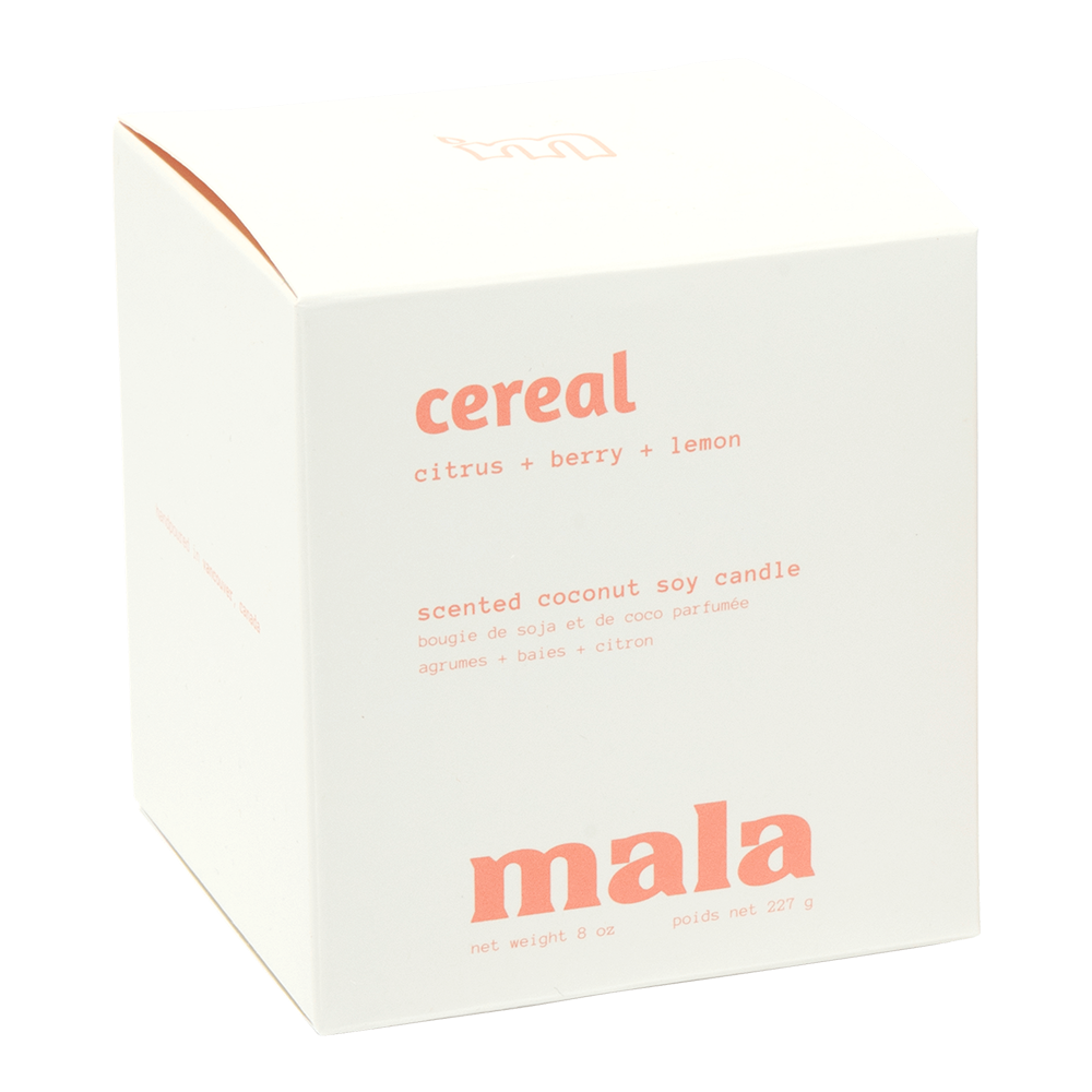 mala cereal box